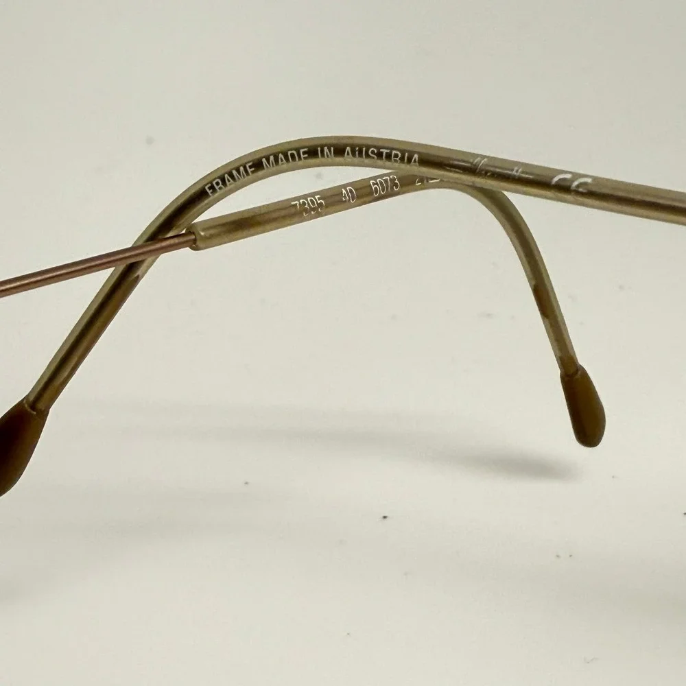 Silhouette Titan Minimal Art Rimless Eyeglasses Bronze Titanium 7395 40 6073